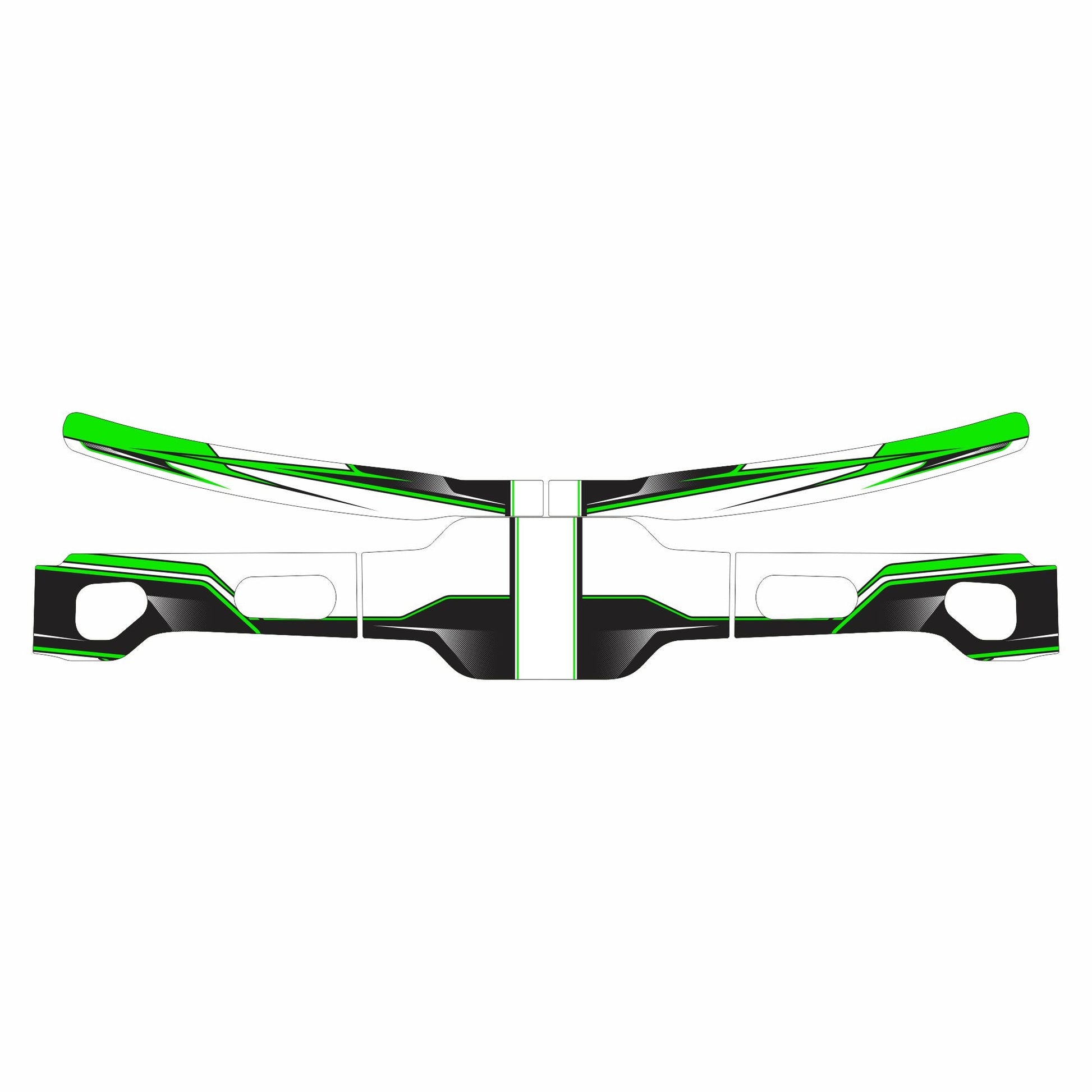 Hyper Rear Bumper Graphics Kit