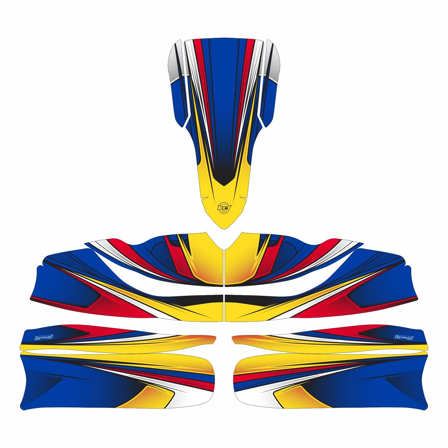 Silverstone Kart Graphics Kit