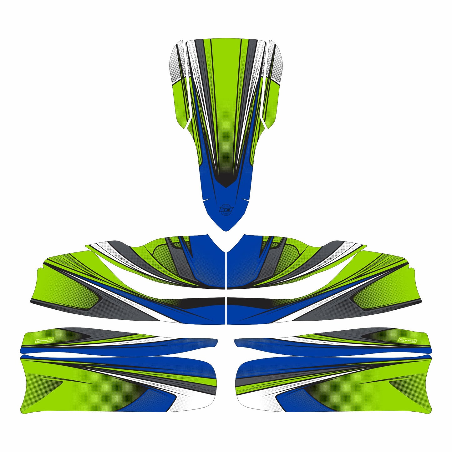 Silverstone Kart Graphics Kit