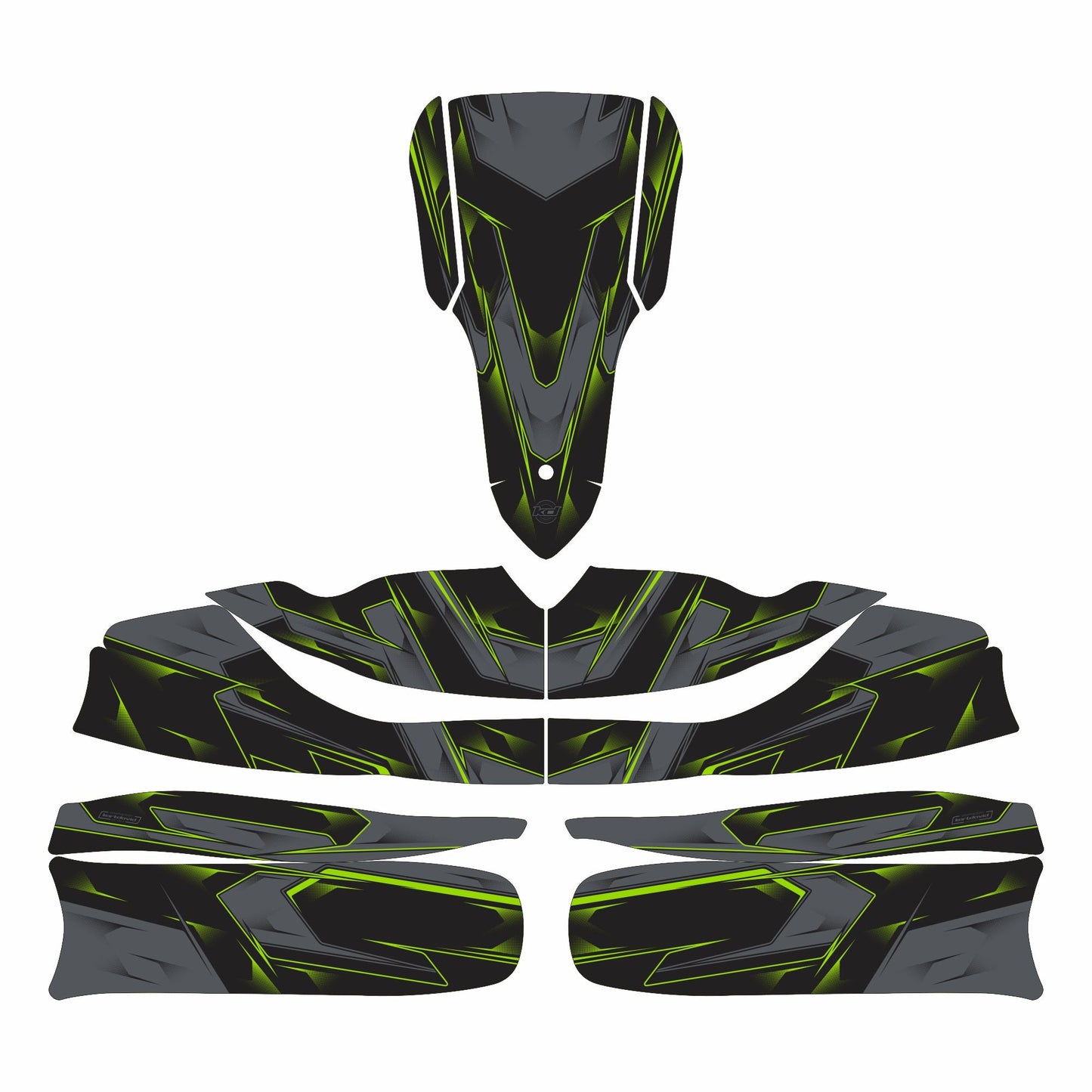 SCC Kart Graphics Kit