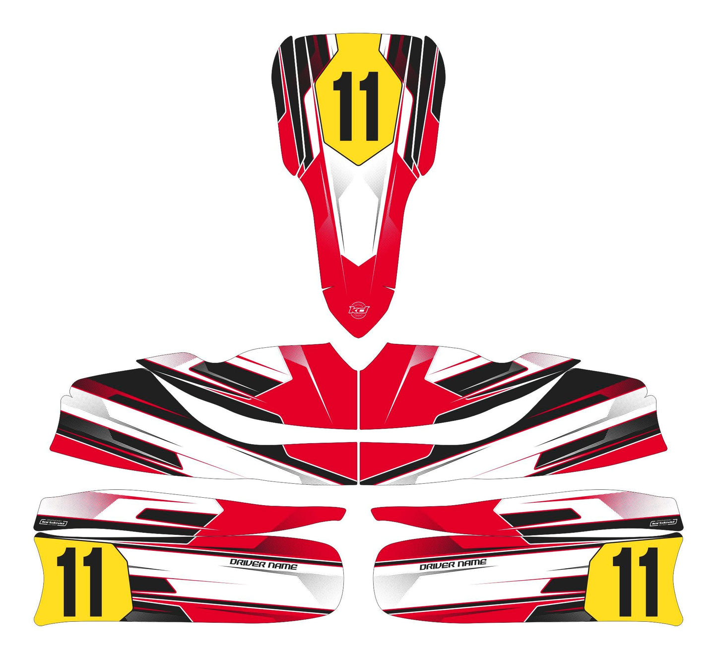 Pulse Kart Graphics Kit