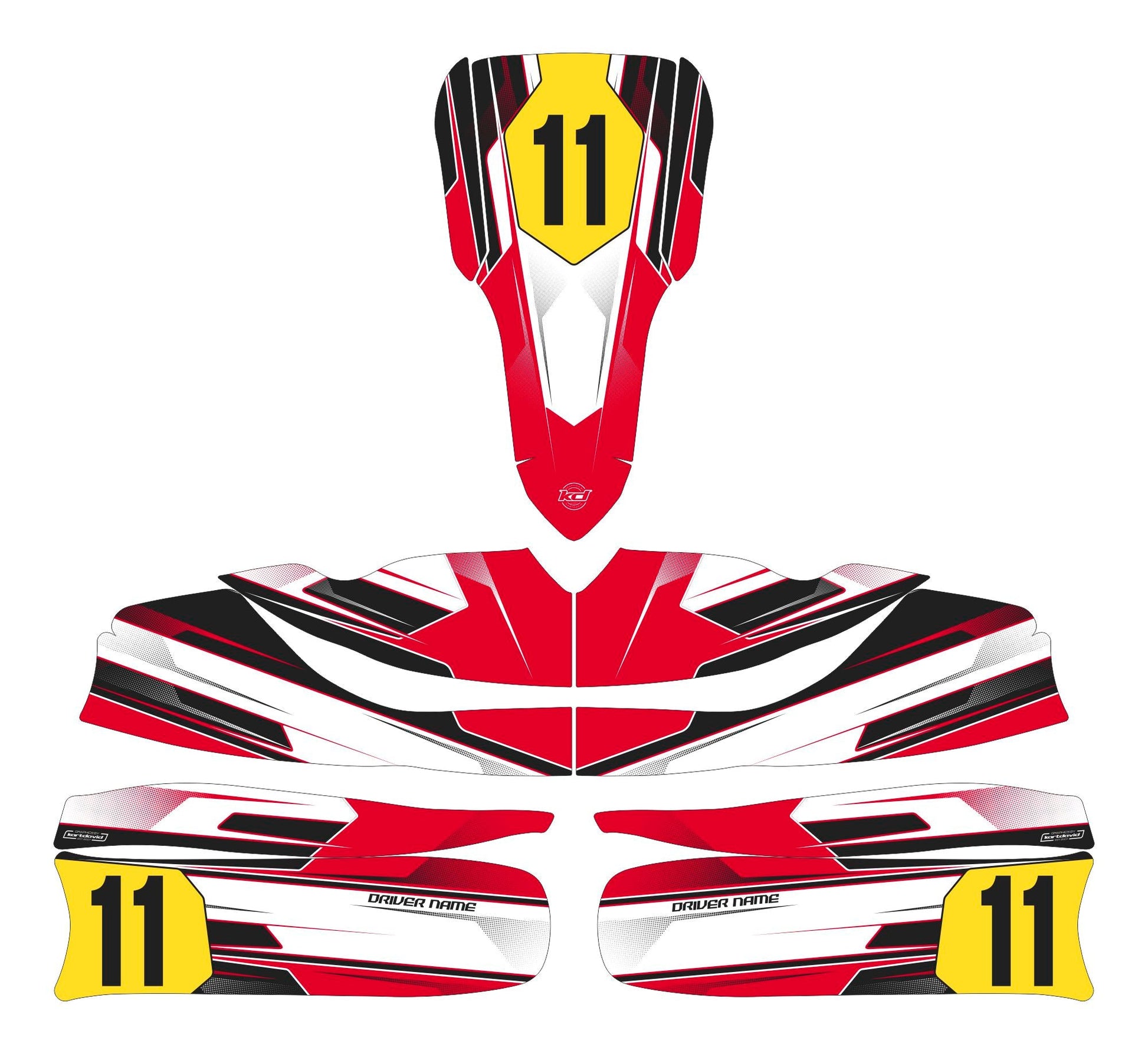 Pulse Kart Graphics Kit