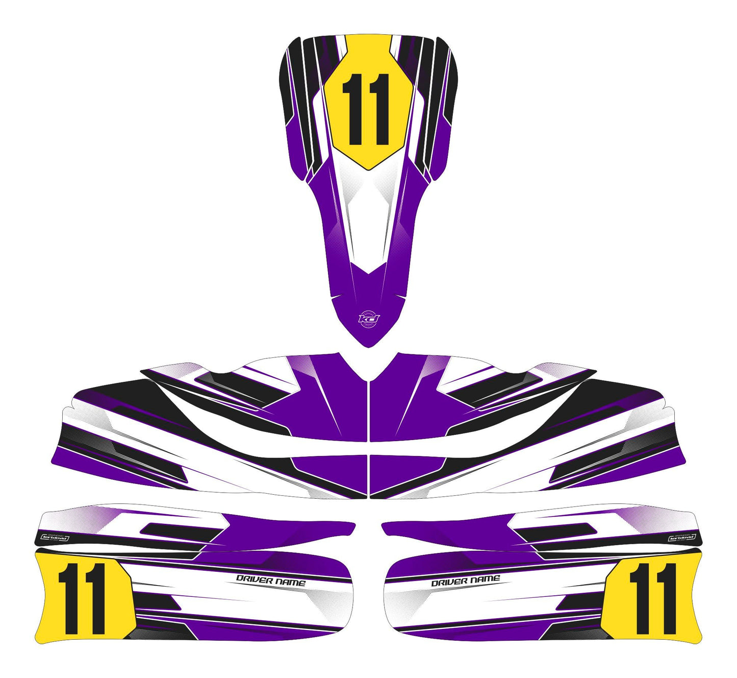 Pulse Kart Graphics Kit