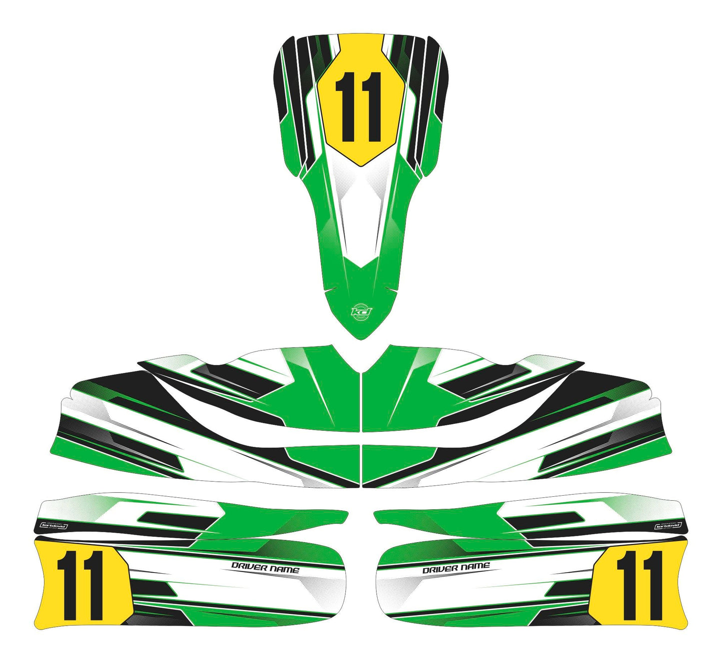 Pulse Kart Graphics Kit