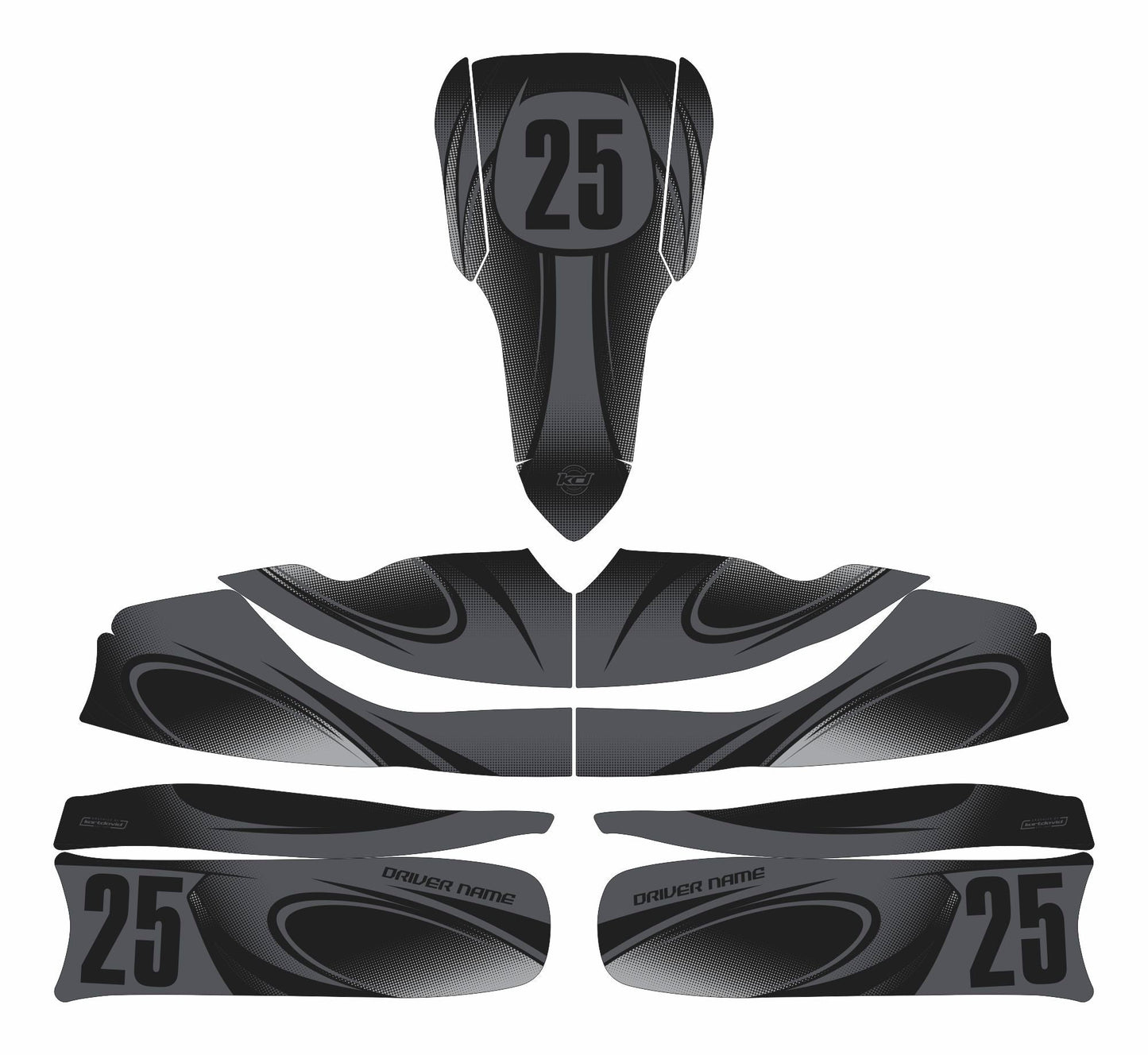 Attack Kart Graphics Kit