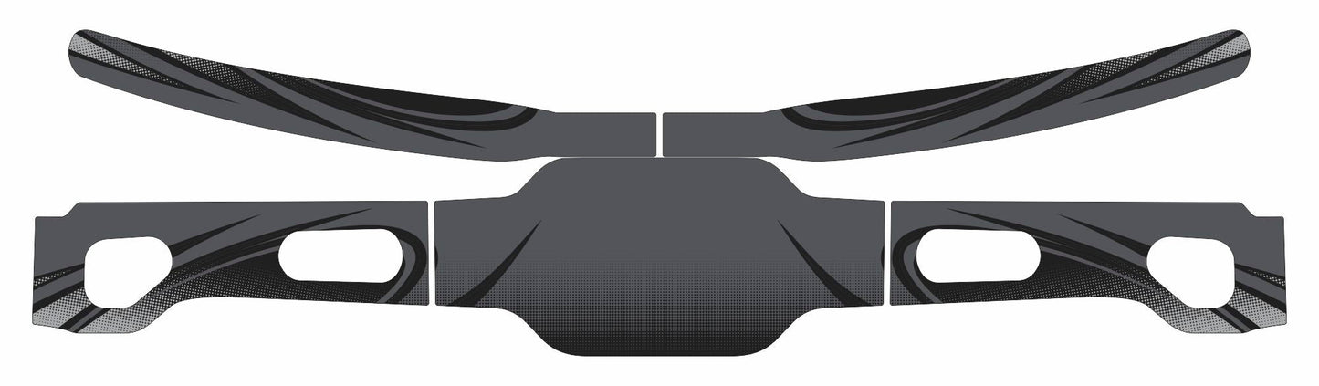 Attack Rear Bumper Graphics Kit