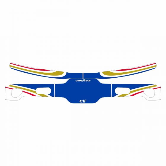 1994 Williams Rear Bumper Graphics Kit