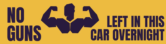 No guns left in this car overnight