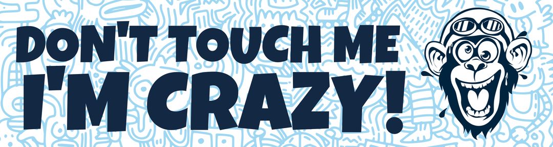 Don't touch me I'm crazy