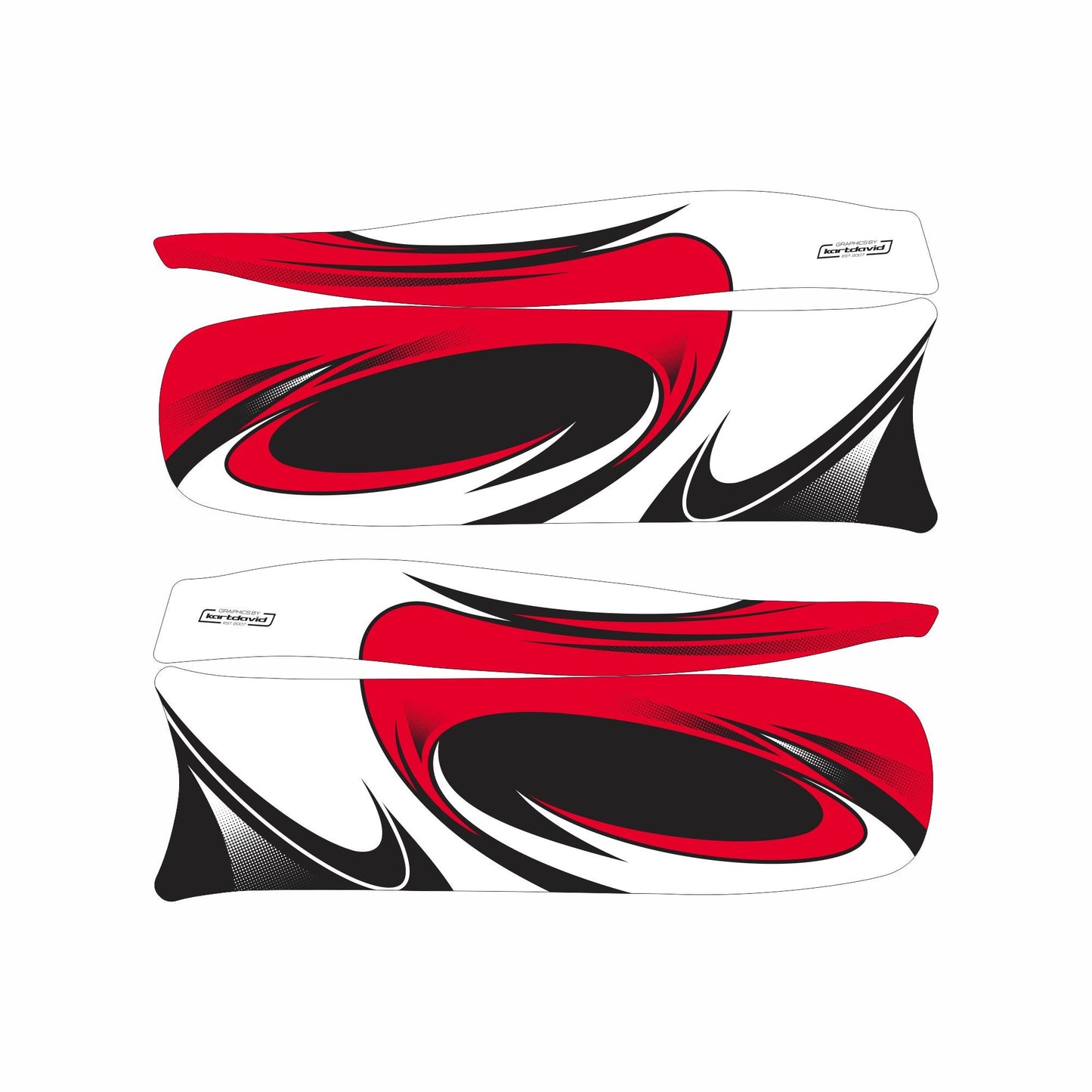 Turbo Side Pod Graphics Kit