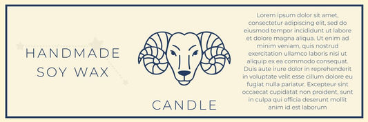 Aries Candle