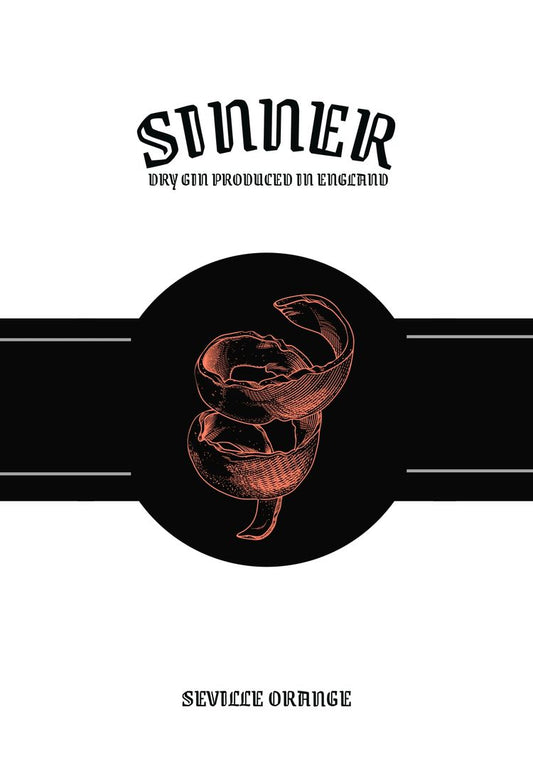 Alcohol banner label