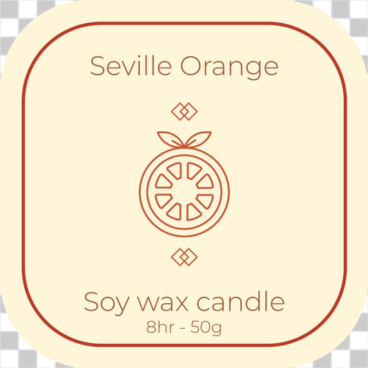 Rounded Candle label