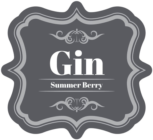 Vintage alcohol label