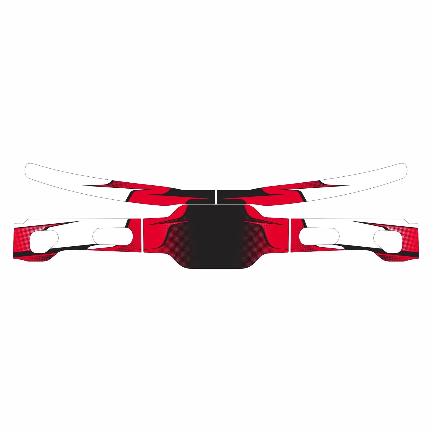 Swift Rear Bumper Graphics Kit