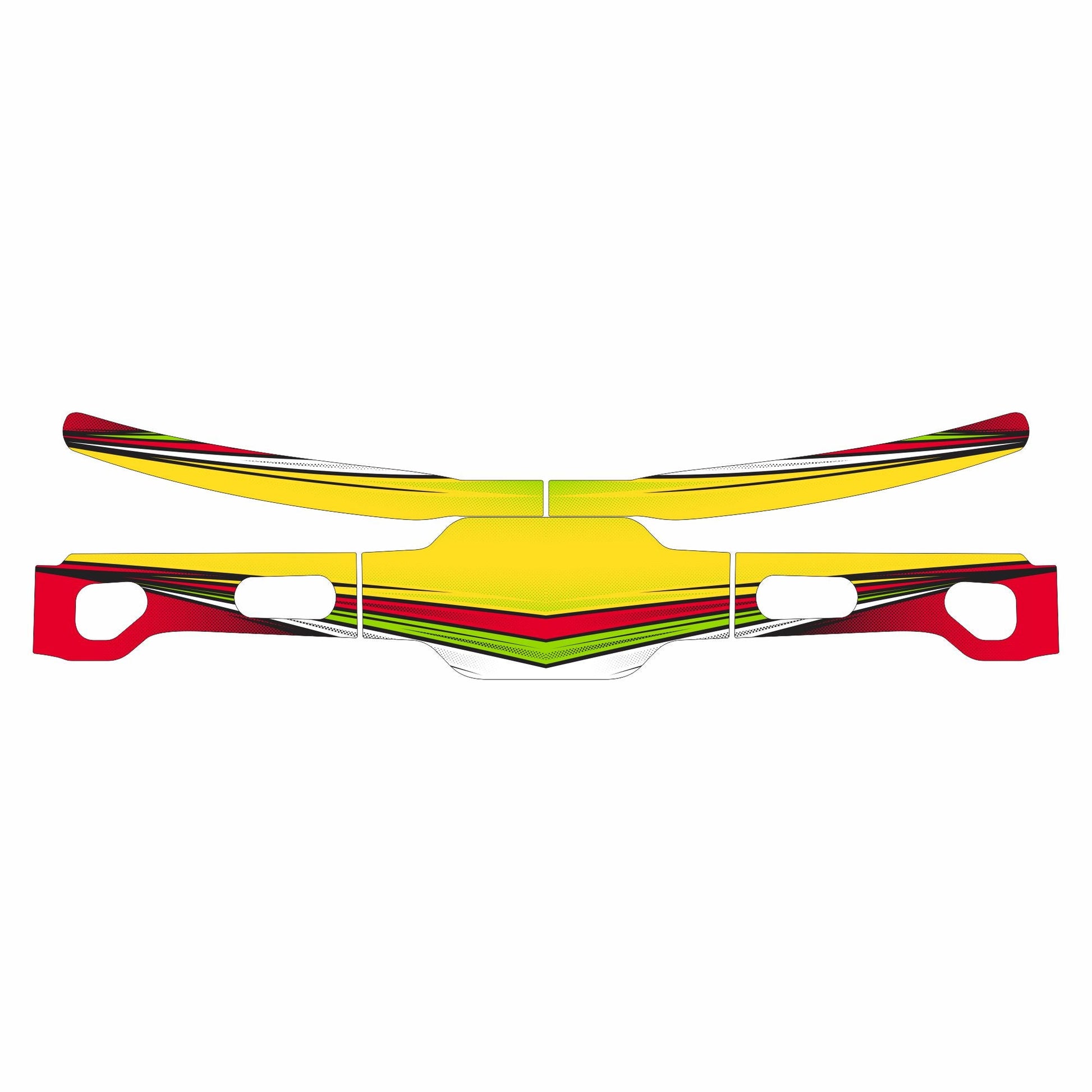 Silverstone Rear Bumper Graphics Kit