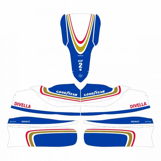 1994 Williams Kart Graphics Kit Side View
