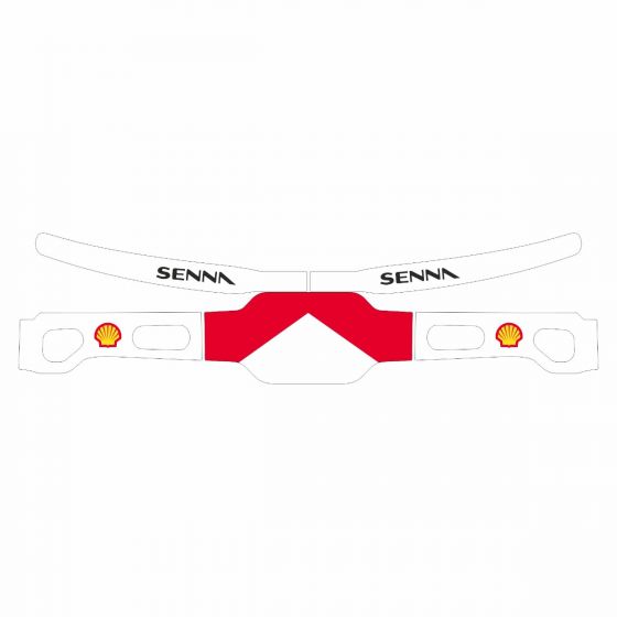 1991 Senna Rear Bumper Graphics Kit