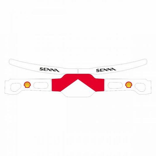 1991 Senna Rear Bumper Graphics Kit