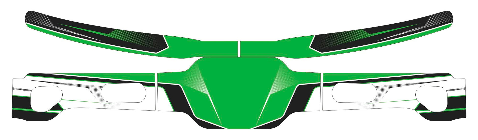 Pulse Rear Bumper Graphics Kit