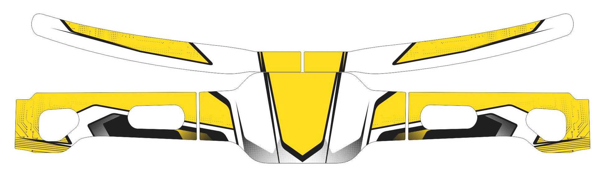 Meteor Rear Bumper Graphics Kit