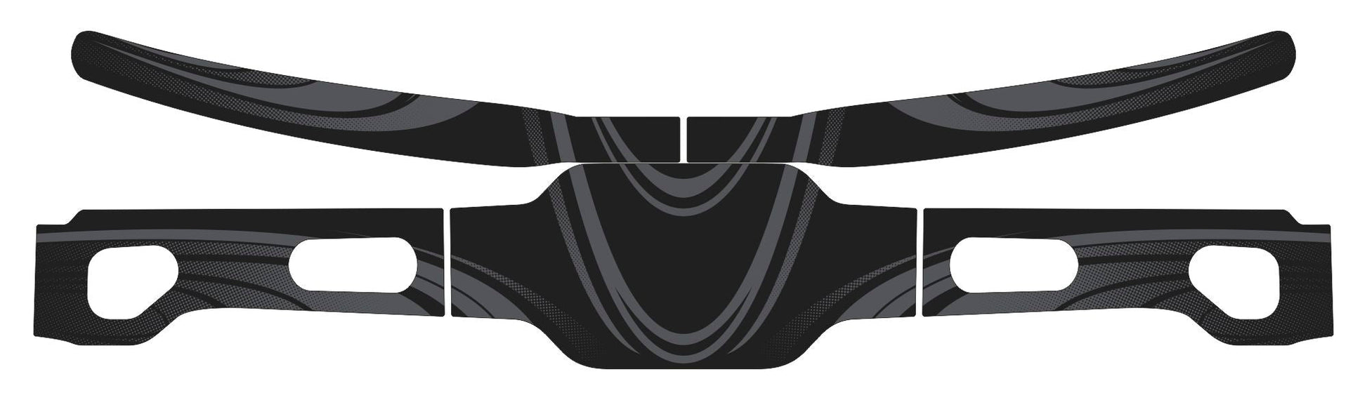 McLaren Rear Bumper Graphics Kit