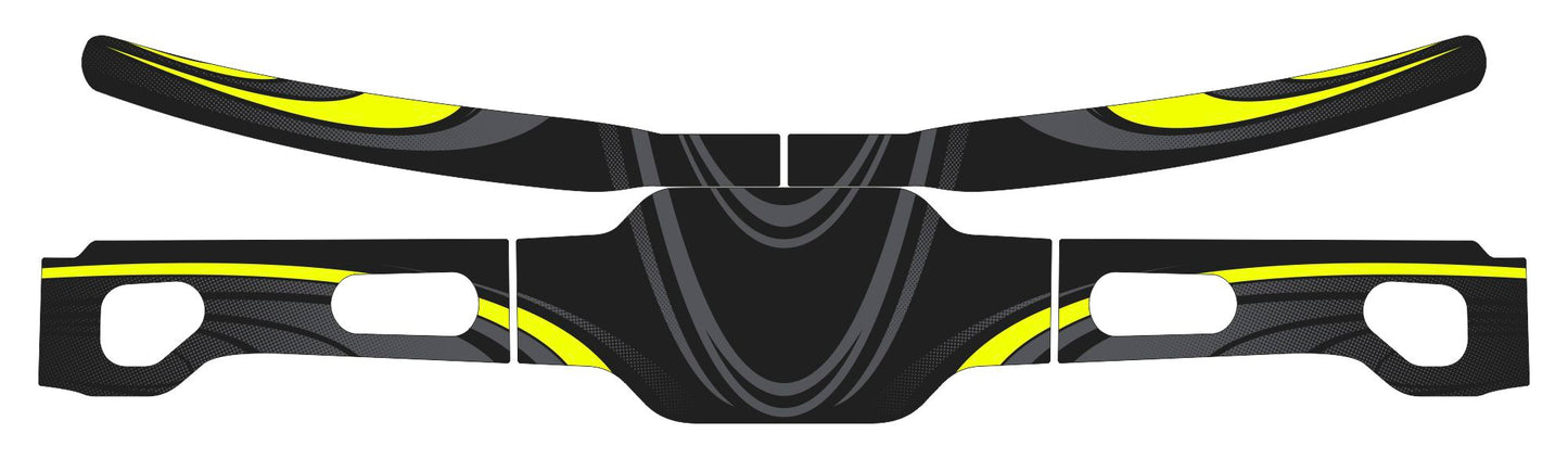 McLaren Rear Bumper Graphics Kit