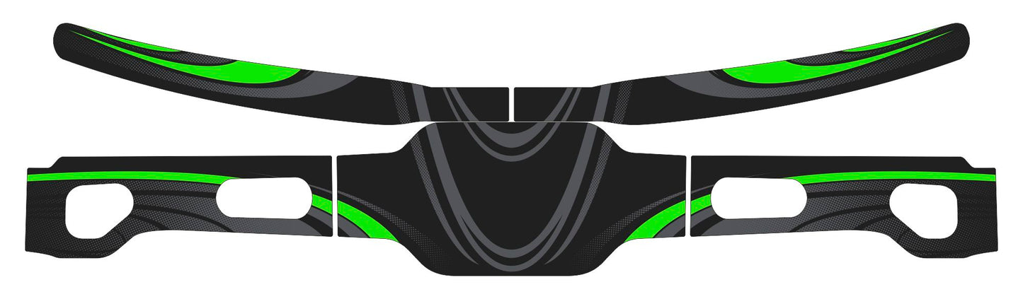 McLaren Rear Bumper Graphics Kit