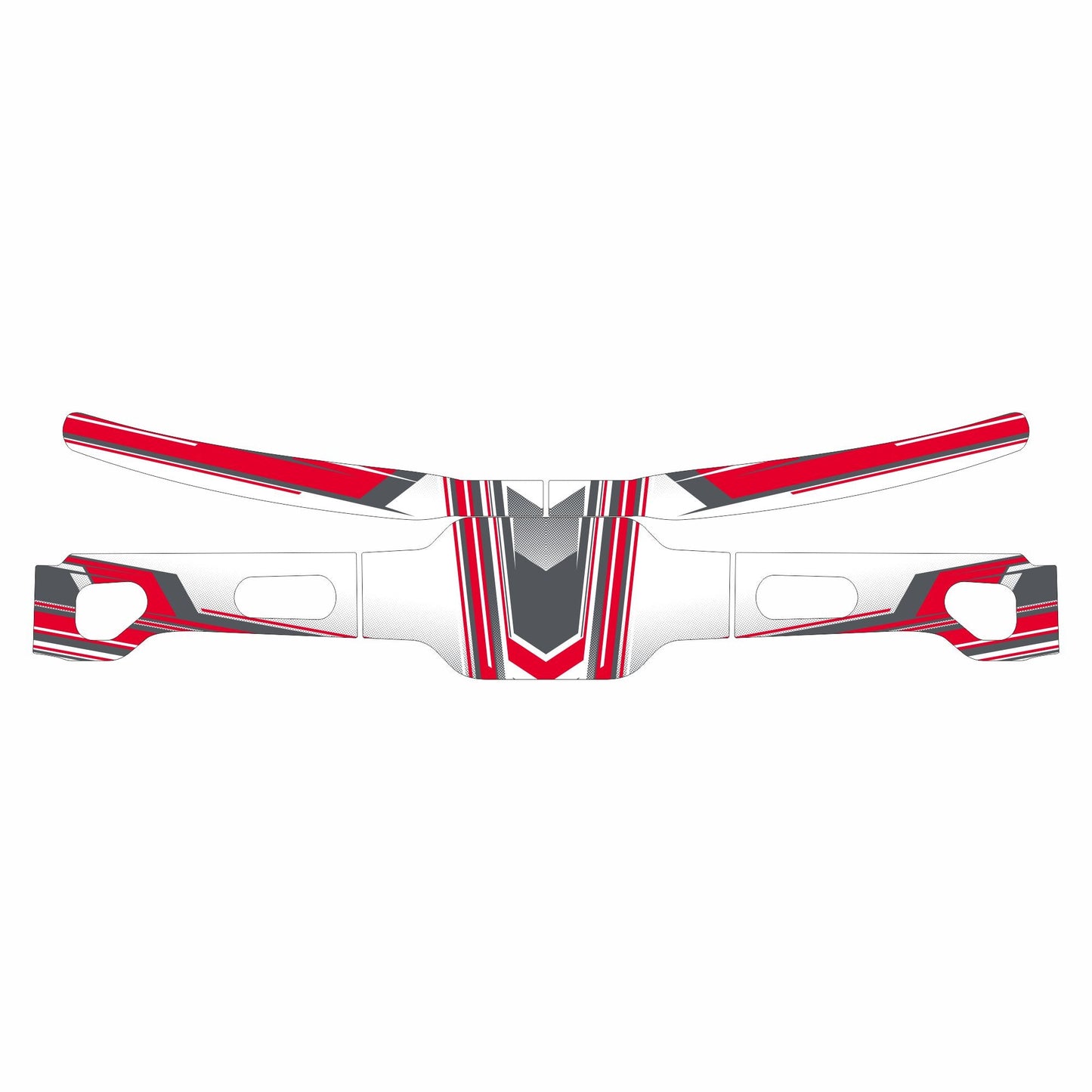 LMP Rear Bumper Graphics Kit