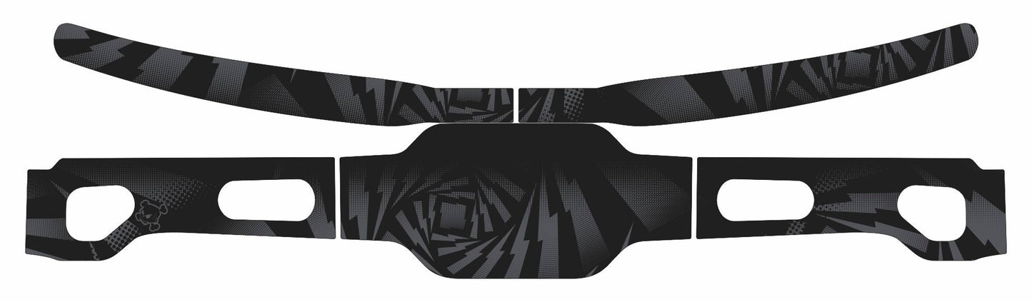 Hoonigan Rear Bumper Graphics Kit