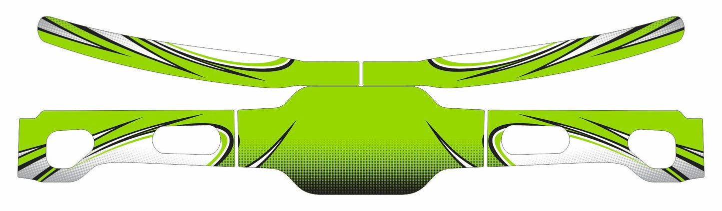 Attack Rear Bumper Graphics Kit