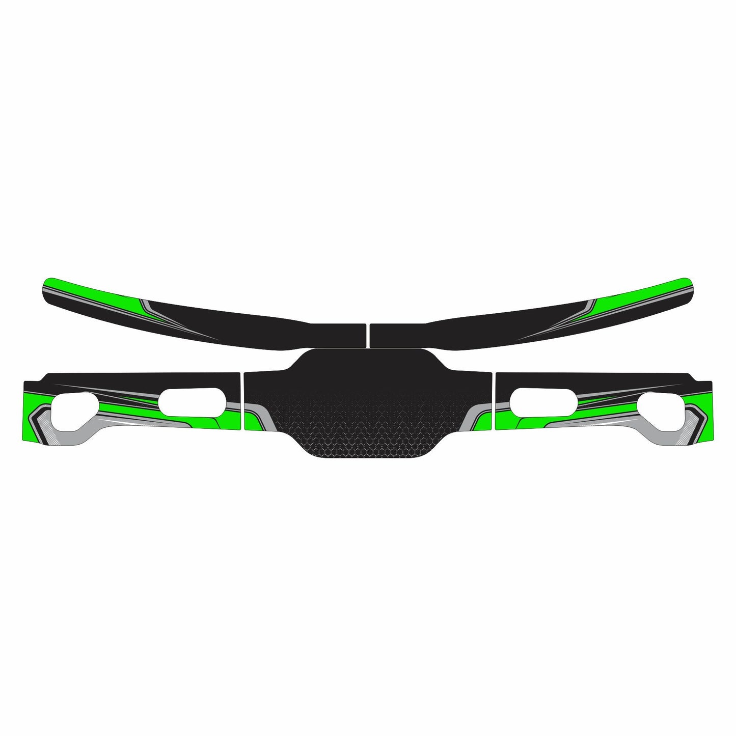 Force Rear Bumper Graphics Kit