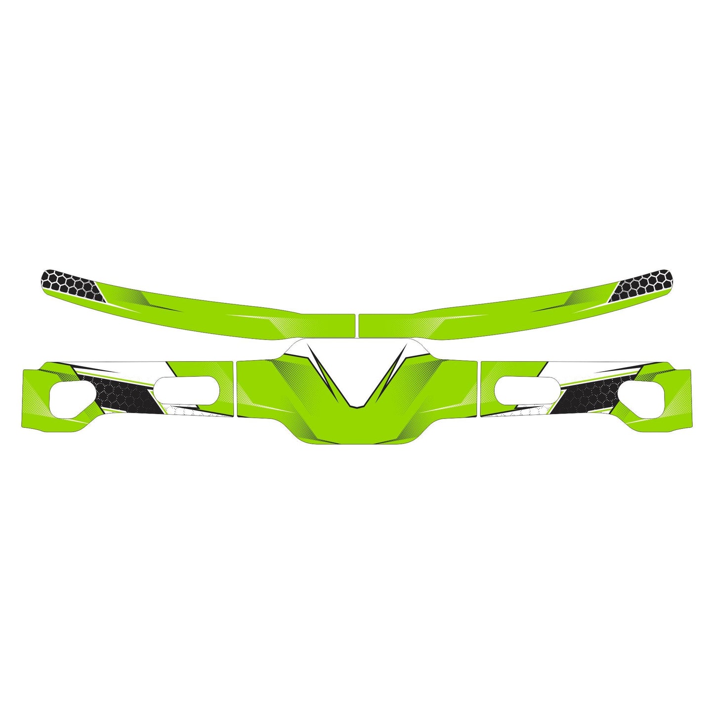 Bolt Rear Bumper Graphics Kit