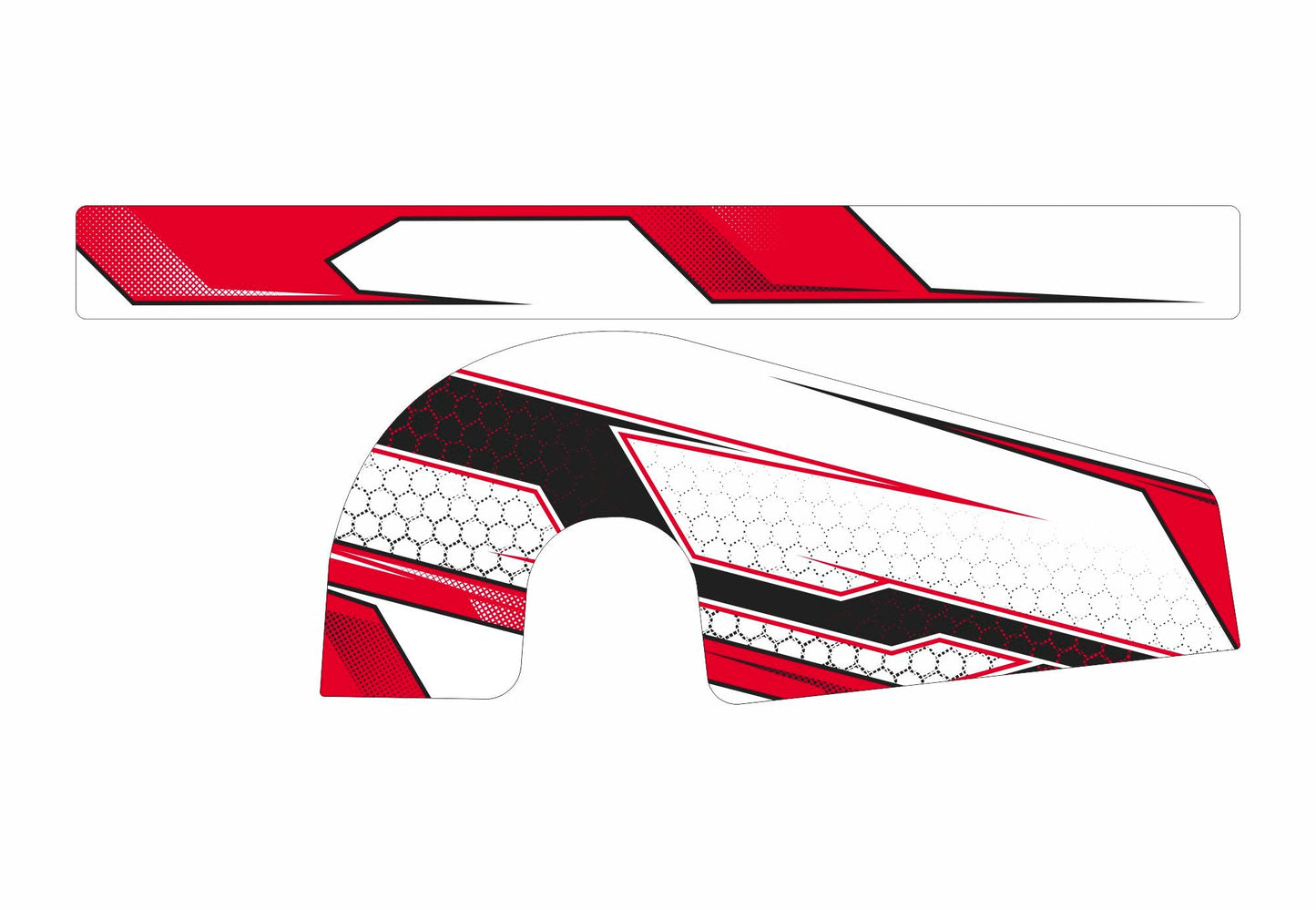 Bolt Chain Guard Graphics Kit