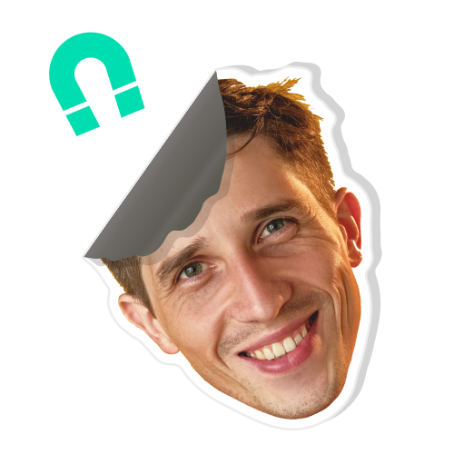 Face magnet product icon