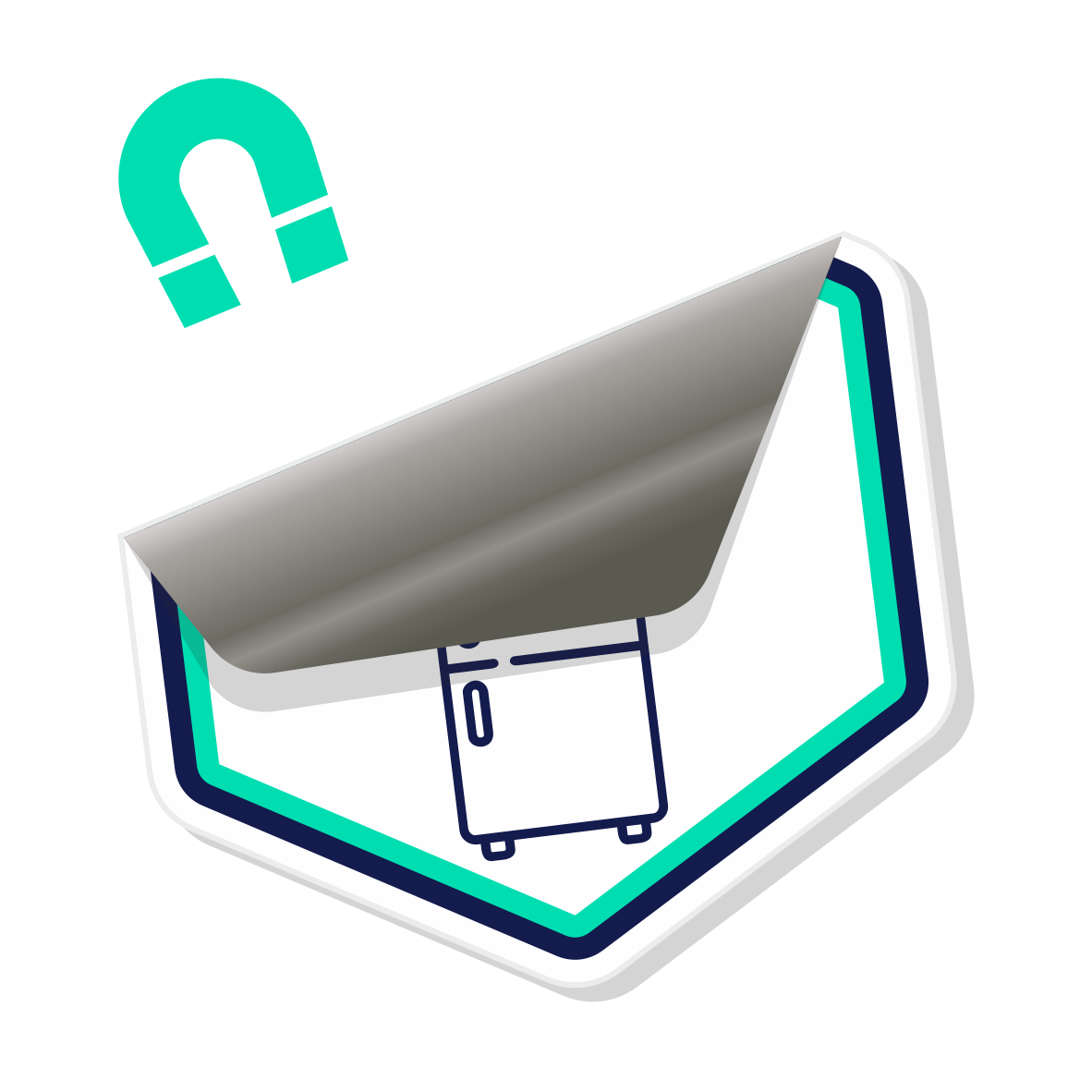 Fridge magnet product icon