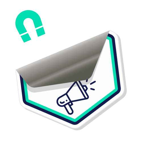 Promotional magnet product icon