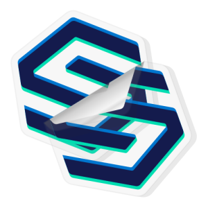 Clear stickers product icon