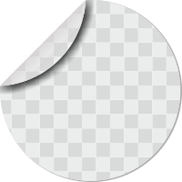 Clear vinyl material icon