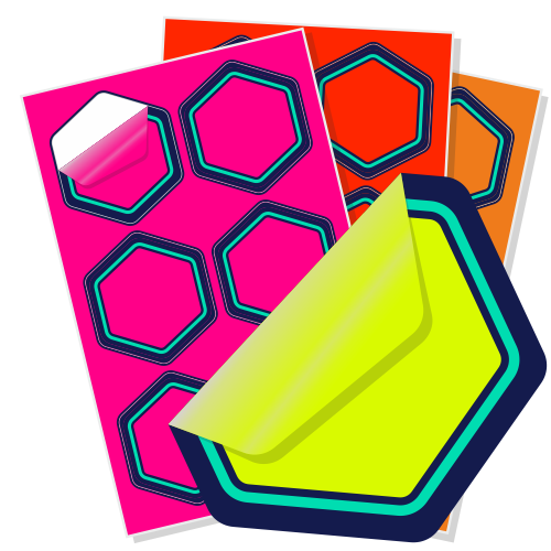 Fluorescent labels product icon