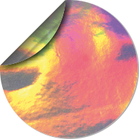 Holographic material icon