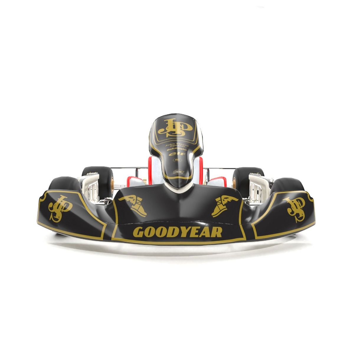 1986 JPS Kart Graphics Kit Front Low View