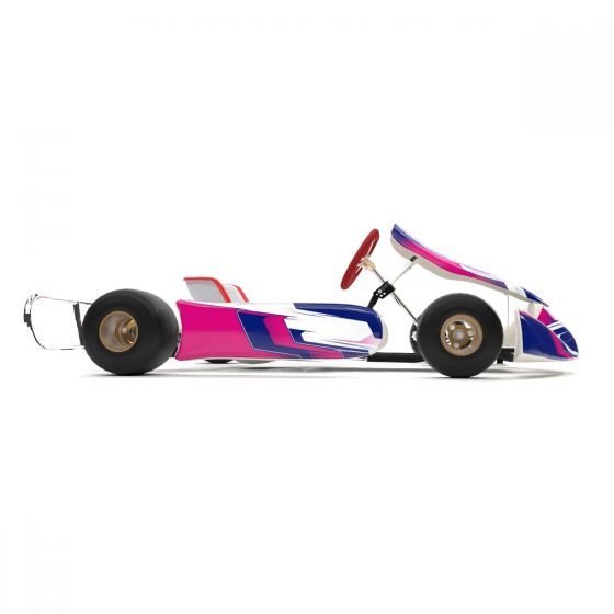 Kosmic Evo Original Pink Kart Graphics Kit Side View