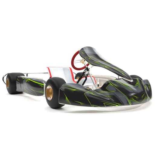 SCC Green Kart Graphics Kit 3/4 View