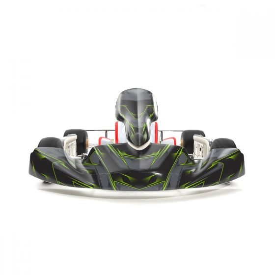 SCC Green Kart Graphics Kit Front Low View