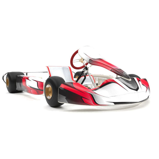 Swift Red Kart Graphics Kit Side View