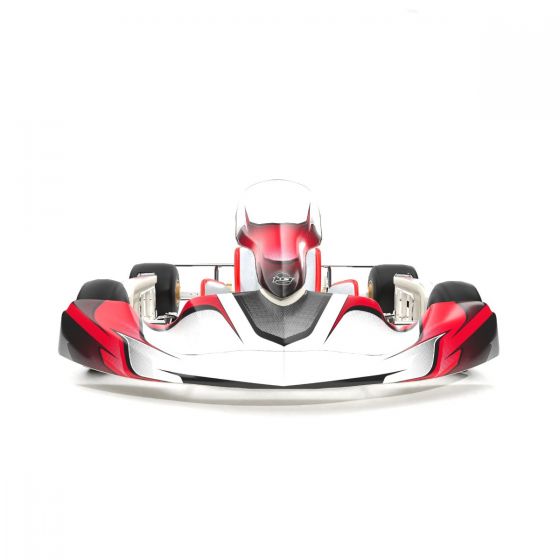 Swift Red Kart Graphics Kit Front Low View