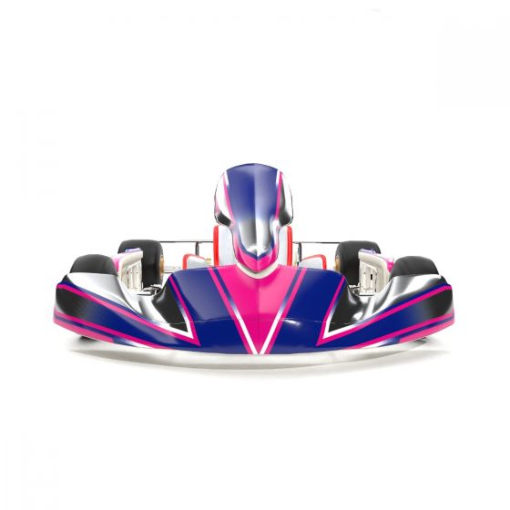 Kosmic 2015 Replica Kart Graphics Kit Front Low View