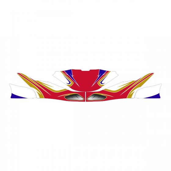 Birel 2013 Replica Nosecone Graphics Kit