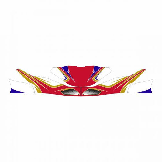 Birel 2013 Replica Nosecone Graphics Kit